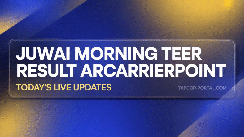 Juwai Morning Teer Result Arcarrierpoint | Today's Live Updates 2 image 6